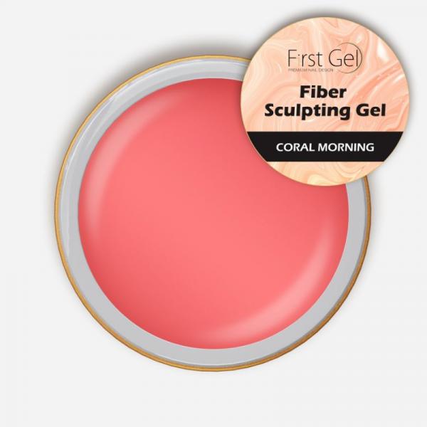 Fiber Sculpting Gel Coral Morning 15g